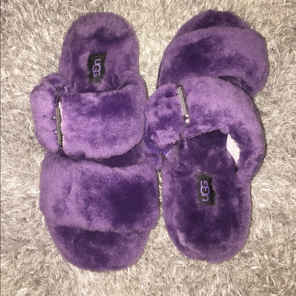 Ugg Fuzz Yeah Slide Slipper Sandals - Picture 5 of 8